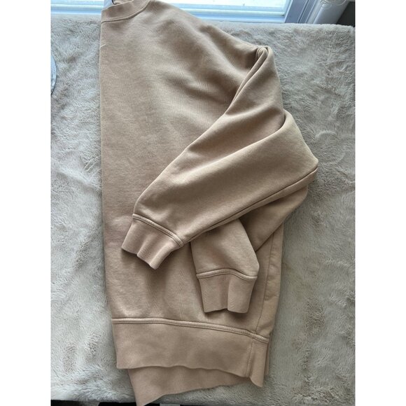Nike Womens Oversized Tan Crewneck Sweatshirt XS - Picture 6 of 7